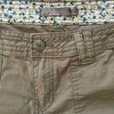 prAna  Women's Capri Pants Mari Organic Cotton Outdoor Hiking Green Size 6 Photo 5