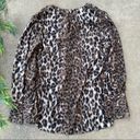 Rachel Zoe  Animal Print Button Down Blouse Photo 4