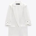 ZARA BLAZER WITH ROLLED UP SLEEVES Photo 0