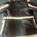 Abercrombie & Fitch faux leather coat Photo 0