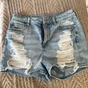 American Eagle Ripped Mom Jean Shorts Photo 3