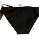 California Waves  Strappy Side Hipster Bikini Bottoms Swimsuit Black S Photo 3