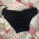 Shade & Shore Black Tie Bikini Bottoms Photo 0