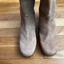 Joie  Knee High Suede Block Heel Boots - Size 37 Photo 1