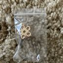 Heart Diamond Shop Gold Pink Micro Flower Fidget Charm  Photo 2