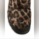 Guess NEW  Leopard  Print Puffer Drawstring Stiletto Booties Photo 2