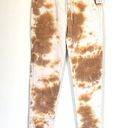 Mate the Label NWT  Brown/Tan Tie Dye Organic Terry Classic Jogger - XS Photo 0