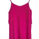 BCBGeneration  Pleated Popover Mini Dress in Pink Size S Photo 3