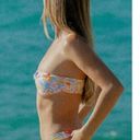 Free People  Stone Fox Swim Lele Bikini Top in Petal Party NWT Strapless Floral Photo 1