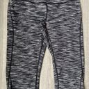 Zella Womens Crop Leggings Hoodie Zip Jacket Activewear Black Size S Photo 3