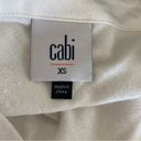 CAbi  Center Sweatshirt 5555 White Open Back Womens Size XS Casual Pullover Photo 11