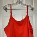 Fashion Bug  Red-Orange Stretch Cami Tank size 3X Photo 2