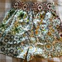 ZARA Patterned High-Waisted Shorts Photo 1