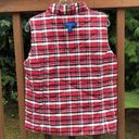 Karen Scott  Sport Reversible plaid vest.  Size S. Photo 4