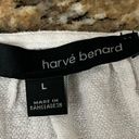 Harvé Benard harve bernard Womens Ivory Linen Peasent Boho Beachy Top Pullover L Lightweight Photo 7