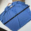 Natori  Blue Dolman Sleeve NWT Top Blouse Size XL Photo 5