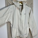 Reebok vintage 2000s embroidered logo Track bomber Jacket in color Off white Photo 4