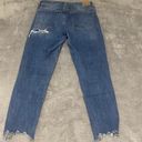 American Eagle Next Level High-Waisted Jegging Crop Size 6 Short Distressed Photo 7