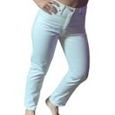 Banana Republic  winter cream high rise straight jeans Photo 0