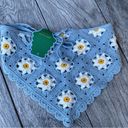 Daisy Sunday State Crochet 70's Style  Bandana NWT Hair Scarf Festival Photo 2