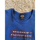 Harley Davidson  y2k mesh cropped graphic t shirt size xl Photo 3