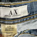 Armani Exchange  women’s size 4R low rise bootcut light wash jeans Photo 4