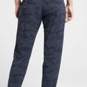 Athleta - Brooklyn Textured Jogger Blue Camo Outdoor Travel Adventure Pant Photo 0