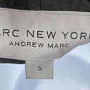 Marc New York  Andrew Marc Wool Blend Tweed Vegan Leather Moto Jacket Coat Photo 6