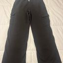 John Galt Black Anastasia Cargo Sweatpants Photo 3