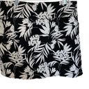 Krass&co Skort by S C &   black and white floral pattern Photo 0