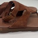 Sorel  Torpeda Ankle Strap Sandals Rustic Brown Leather Thong Gladiator Women's 8 Photo 0