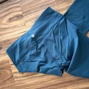 90 Degrees by Reflex 90 Degree By Reflex Navy Blue Capri Leggings Photo 2