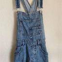 Free People  We The Free Denim Bib Cuffed Cottagecore Shortall/ Overalls Size XS Photo 0