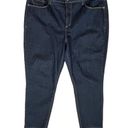 NYDJ  Ira Relaxed Ankle Dark Wash Jeans Photo 2