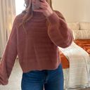 American Eagle Mauve Sweater Photo 2