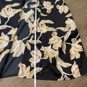 Anthropologie Maison Du Soir  Black Floral Belted Lightweight Kimono ~ Size L/XL Photo 10