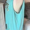 Comfort Colors Tank Fringe Swim Coverup  Shirt Womens Medium Beach Top Photo 8