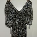 EXPRESS New  x Rachel Zoe Animal Print Tie Waist Maxi Dress Size Medium Photo 9