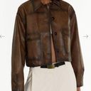 Source Unknown  Dusika Grained Faux Leather Jacket Photo 1