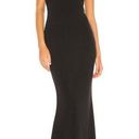 Katie May  Edgy Dress Black MEDIUM One Shoulder Gown Cutout USA Designer $298 NEW Photo 0