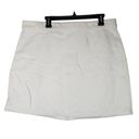 Madewell  White Denim High Waist Straight Mini Skirt Women's Size 32 NF953 Photo 2