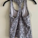 Lululemon  Women’s Gray Snakeskin Cool Racerback Nulu Tank Top 6 Photo 3