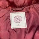 SO Women’s Maroon Puffer Vest Size XL Warm Winter Outerwear  Brand Photo 4