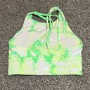 Lululemon  Energy Bra High Neck Long Line Shibori Size 4 Photo 4