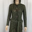 BCBG maxazria Hooded duster sweater size medium Photo 1