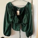 Emerald Green Top Size L Photo 0