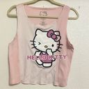 Hello Kitty Pink Cropped Tank Photo 0