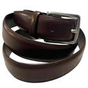 Coach  Leather Belt Brown Cowhide Solid Brass Buckle Classic 38/95 Designer EUC Photo 7