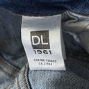 DL1961  SZ 27 Florence Instasculpt Cropped Jeans Mid-Rise Zip-Fly Distressed Cuff Photo 10