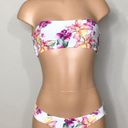 PilyQ New.  floral bikini set with reversible top. 2-way. NWOT Photo 8